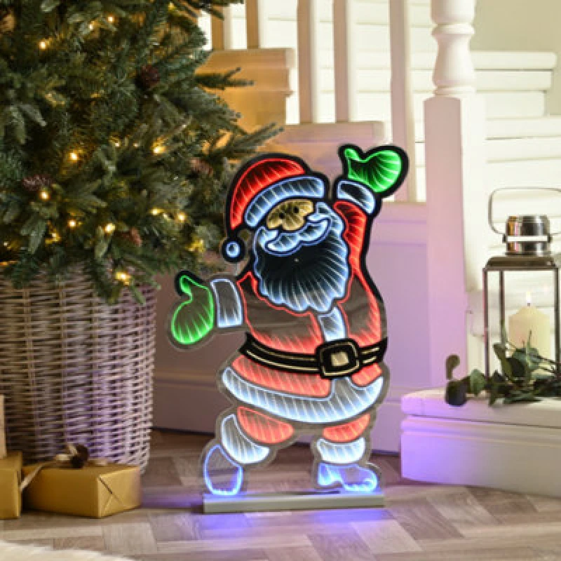 Image of Festive 60cm Santa Infinity Light