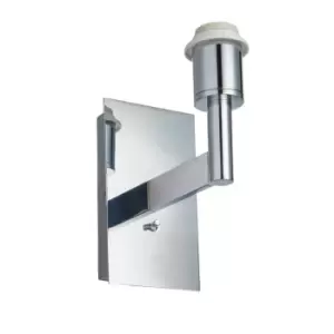 image of Gallery Interiors Owen USB Wall Light / Chrome Effect