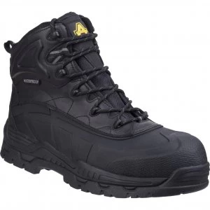 image of Amblers Mens Safety FS430 Hybrid Waterproof Non-Metal Safety Boots Black Size 10