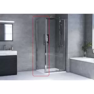 Image of Aqualux Edge 8 Glass Side Panel - 70mm