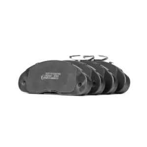 Image of RIDEX Brake pad set 402B1479 Brake pads,Brake pad set, disc brake RENAULT,NISSAN,RENAULT TRUCKS,TRAFIC Kasten (TXX),TRAFIC Bus (TXW)