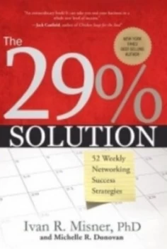 Image of The 29 percent Solution by Ivan R Misner Hardback