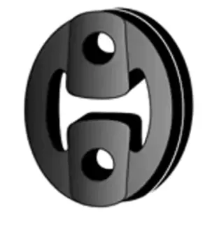 Image of VEGAZ Holding Bracket, silencer FORD FG-115EPDM 1027374,4042064,4095856 4878467,6831302,6866417,C2S9577,1E0040061,1E0040061A