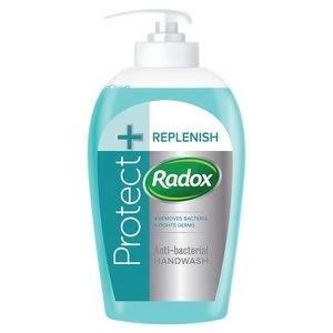 image of Radox Replenishing and Antibacterial Handwash 250ml