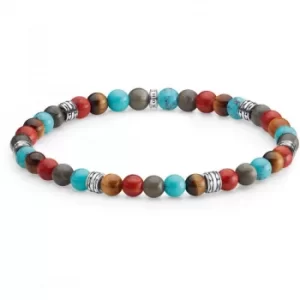 Image of Thomas Sabo Multi-colour Lucky Charm Beaded Bracelet