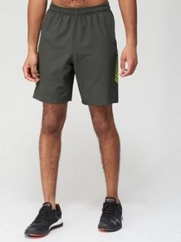 Image of Urban Armor Gear Woven Graphic Shorts - Khaki, Size XL, Men