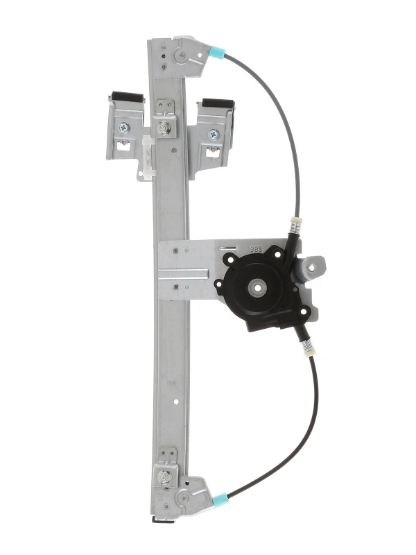 Image of VALEO 851802 Window regulator Left Rear, Operating Mode: Electric, without electric motor Window Winder (1561)