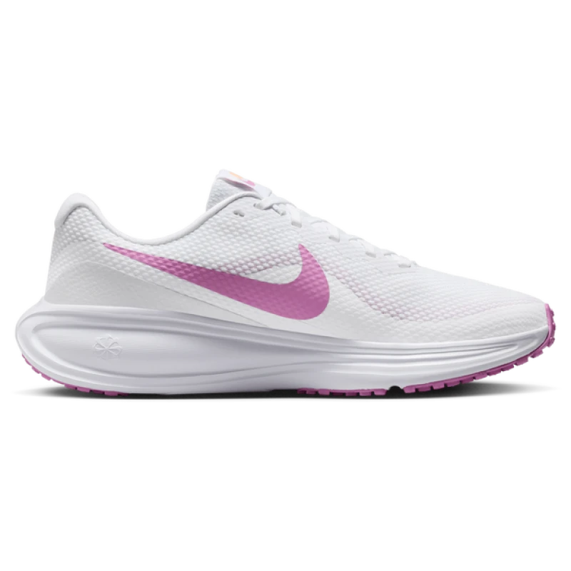 Image of Nike Revolution 8 Road Running Shoes Womens - White Female 5