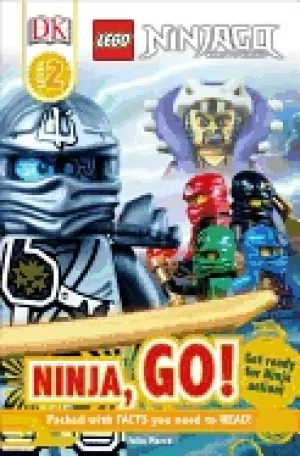 Image of dk readers l2 legor ninjago ninja go get ready for ninja action