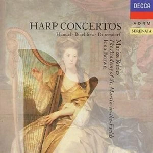 Image of Harp Concertos Robles/Asmif/Brown by Michael Bremner CD Album