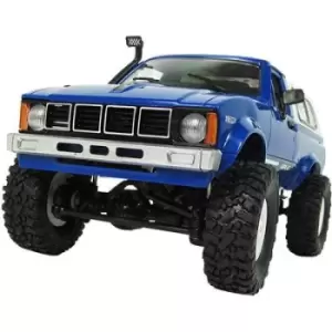 Image of Amewi Offroad-Truck Blue Brushed 1:16 RC model car Electric ATV 4WD RtR