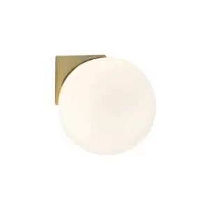 Image of Larissa Tymbou LED Wall Lamp G9 5W 3000K Sand Bronze Finished IP44