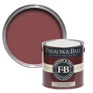 Image of Farrow & Ball Estate Eating room red No. 43 Matt Emulsion Paint 2.5L