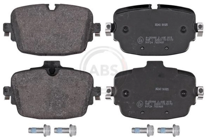 Image of A.B.S. Brake pad set A.B.S. 35243