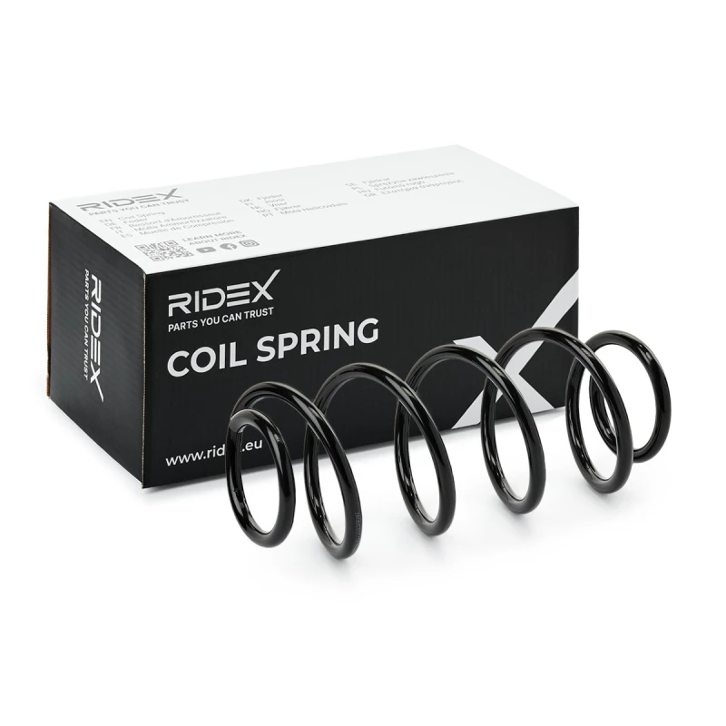 Image of Coil spring RIDEX 188C1737