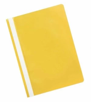 Image of Q Connect Project Folders Yellow Pk25
