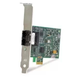 image of Allied Telesis 100FX Desktop PCI-e Fiber Network Adapter Card w/PCI Express Federal & Government 100 Mbit/s