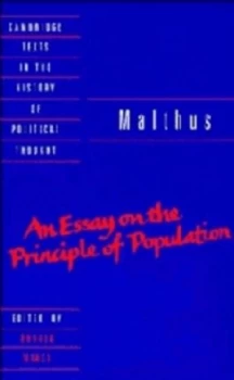 Image of Malthus an Essay on the Principle of Population by T. R. Malthus Paperback