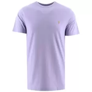 Image of Farah Dusty Lilac Danny T-Shirt
