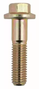 image of Flanged Bolt M6 x 40mm Zinc Yellow Pk 100 Connect 31373