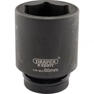 Image of Draper Expert 1" Drive Deep Hexagon Impact Socket Metric 1" 50mm