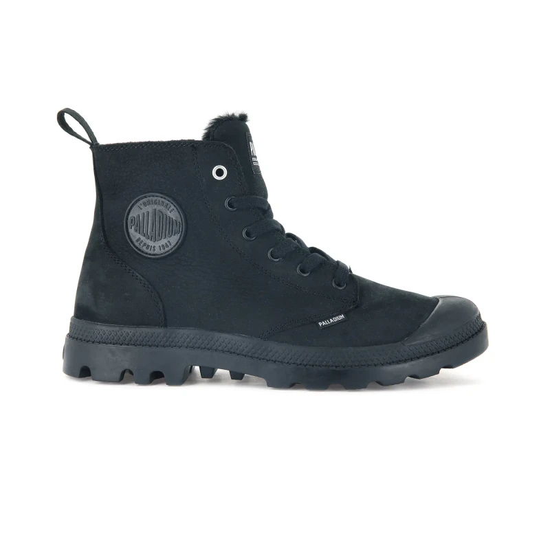 Image of Palladium Zipped boots Palladium Pampa Hi Wl Noir Male 44