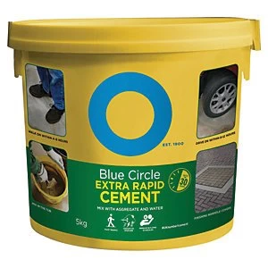 image of Blue Circle Extra Rapid Setting Cement - 5KG