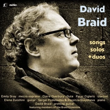 image of David Braid Songs Solos + Duos by David Braid CD Album