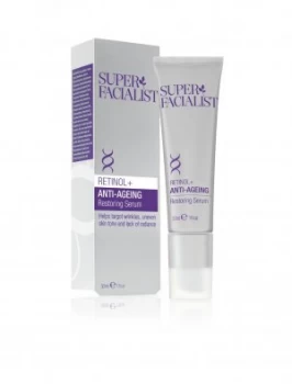 image of Super Facialist Retinol+ Anti Ageing Restoring Serum - 30ml