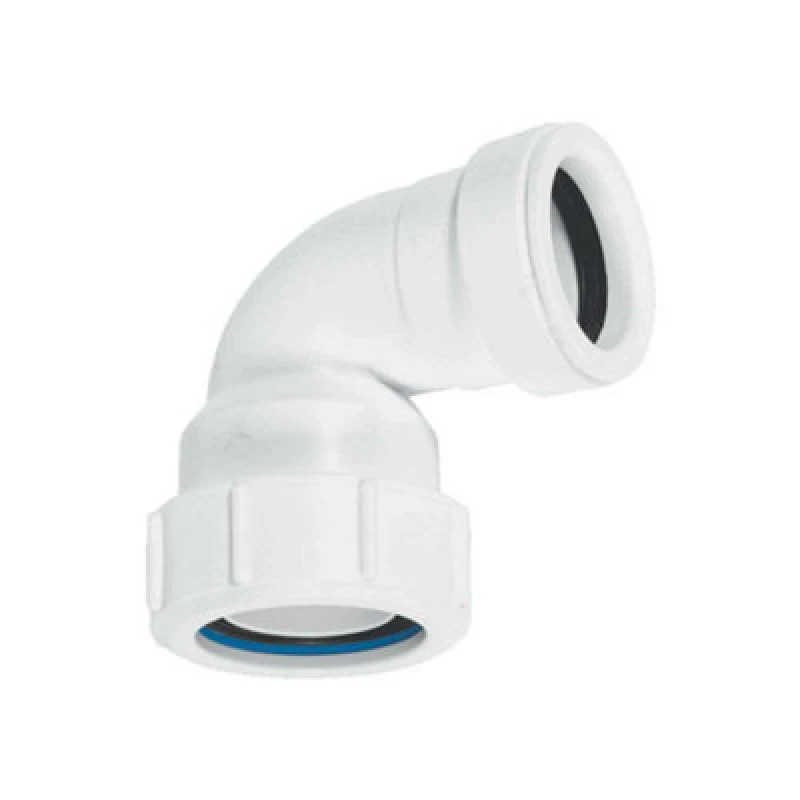 Image of McAlpine MS4-32MM 1.25" 90° Multifit Bend x 32mm Pushfit White