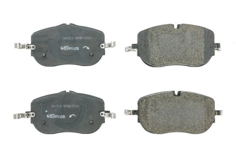 Image of AISIN BPMB-7024 Brake pad set Brake Pad Set,disc brake (402)
