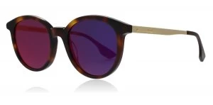 image of McQ MQ0069S Sunglasses Havana / Gold 002 50mm