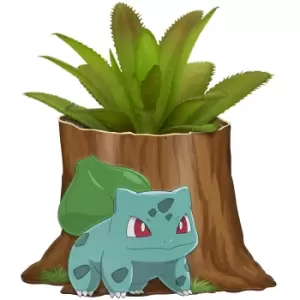 Image of Pokemon Bulbasaur Ceramic Mini Tree Stump with Faux Plant