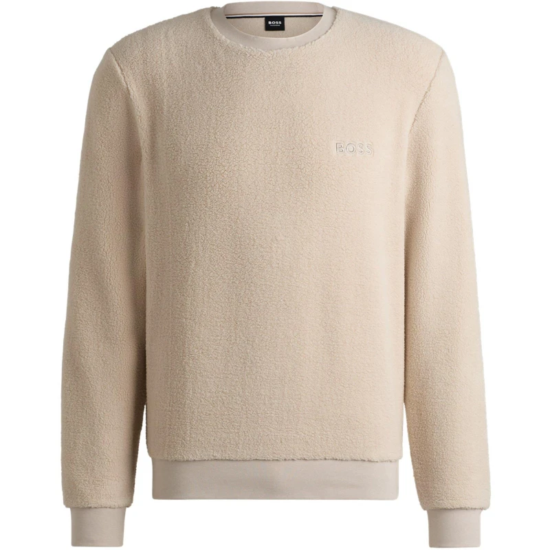Image of Boss Boss Contem. Sweatshirt 10265847 01 - White White XL