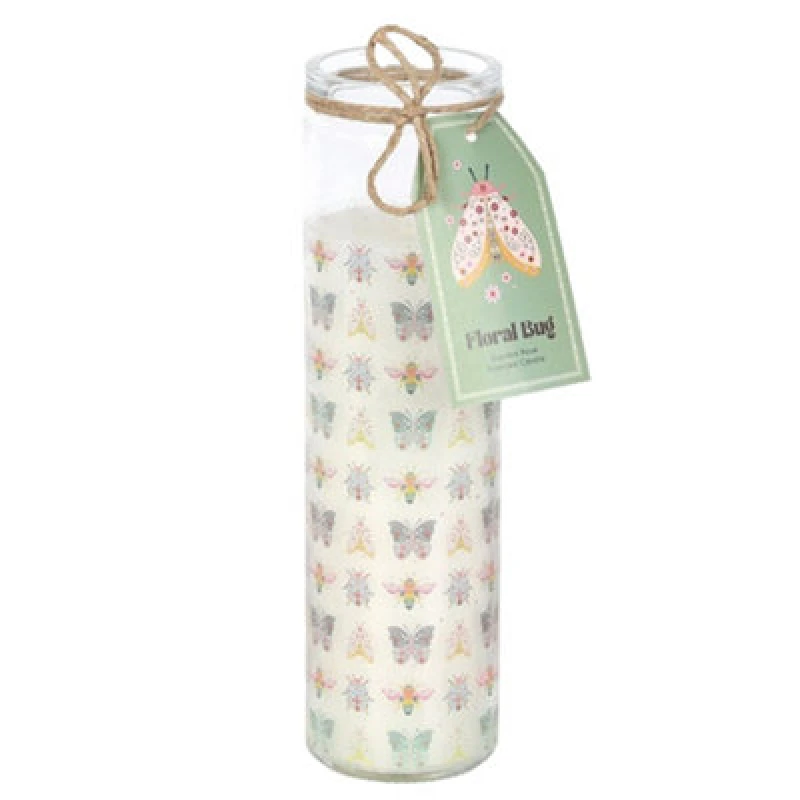 Image of Something Different Something Different Rose Garden Bugs Scented Candle in White White One Size Unisex 5063806044994