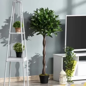 Image of Artificial Bay Laurel Trees 120cm Set of 2, none