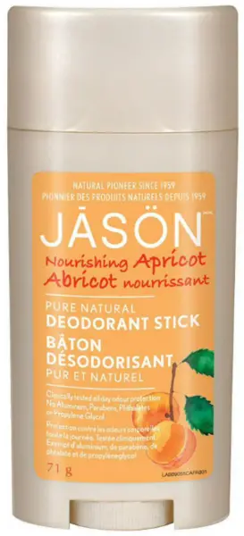 image of Jason Nourishing Apricot Deodorant Stick 71g