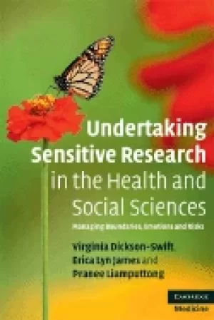 Image of undertaking sensitive research in the health and social sciences