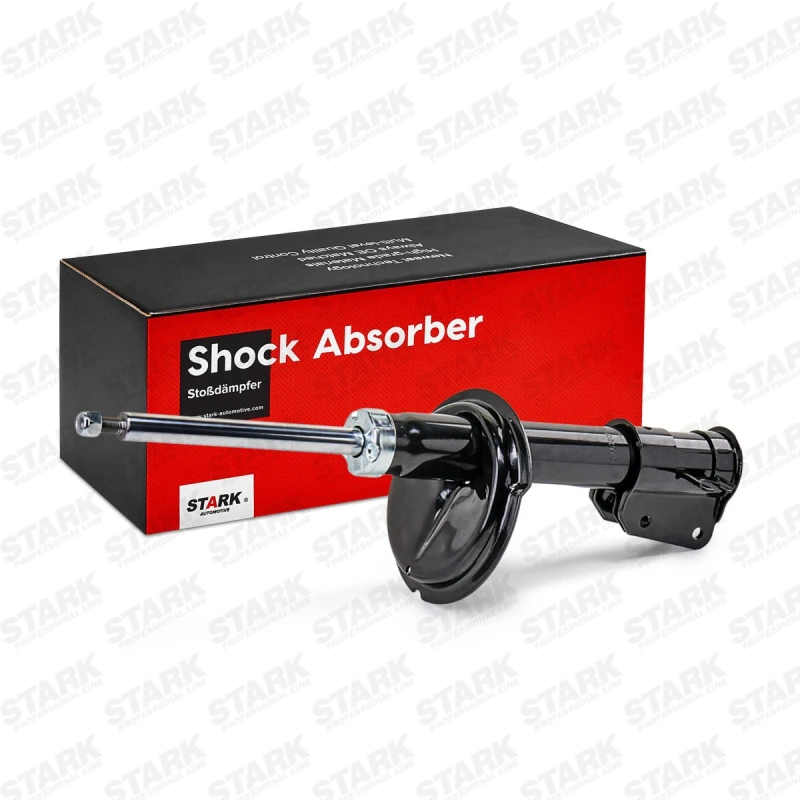 Image of STARK SKSA-0132558 Shock absorber Front Axle, Gas Pressure, Suspension Strut, Bottom Clamp Shock Absorber (854)