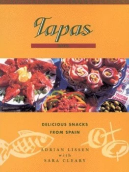 Image of Tapas by Adrian Lissen and Sara Cleary Paperback