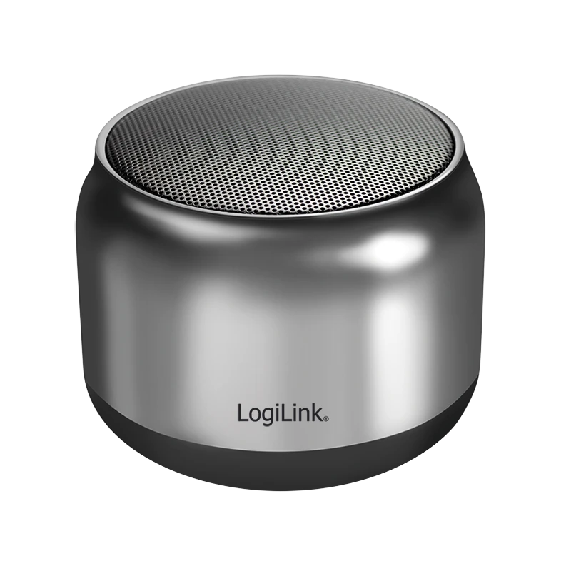 Image of LogiLink Speaker. portable. BT 5.1. TWS. handsfree. grey