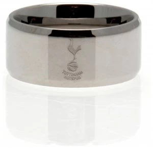 Image of Stainless Steel Tottenham Hotspur Ring - Size R