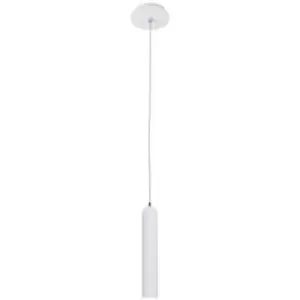 image of Netlighting Modern Hanging Pendant White 1 Light with White Matt Shade, GU10