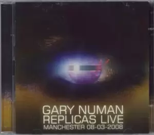 Image of Gary Numan Replicas Live: Manchester 08-03-2008 2009 UK 2-CD album set MORTALCDLIVE005
