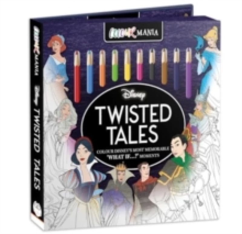 Image of Disney: Twisted Tales Colourmania Paperback / softback