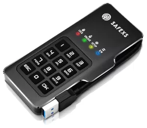 Image of SafeXS Firebolt 128GB External Portable SSD Drive