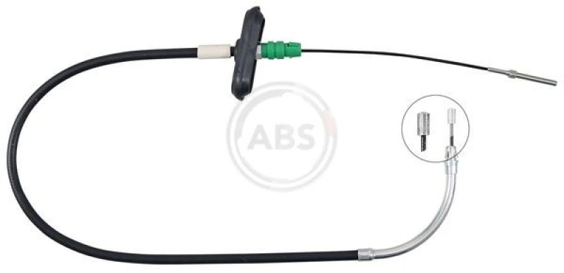 Image of A.B.S. Handbrake cable A.B.S. K19991