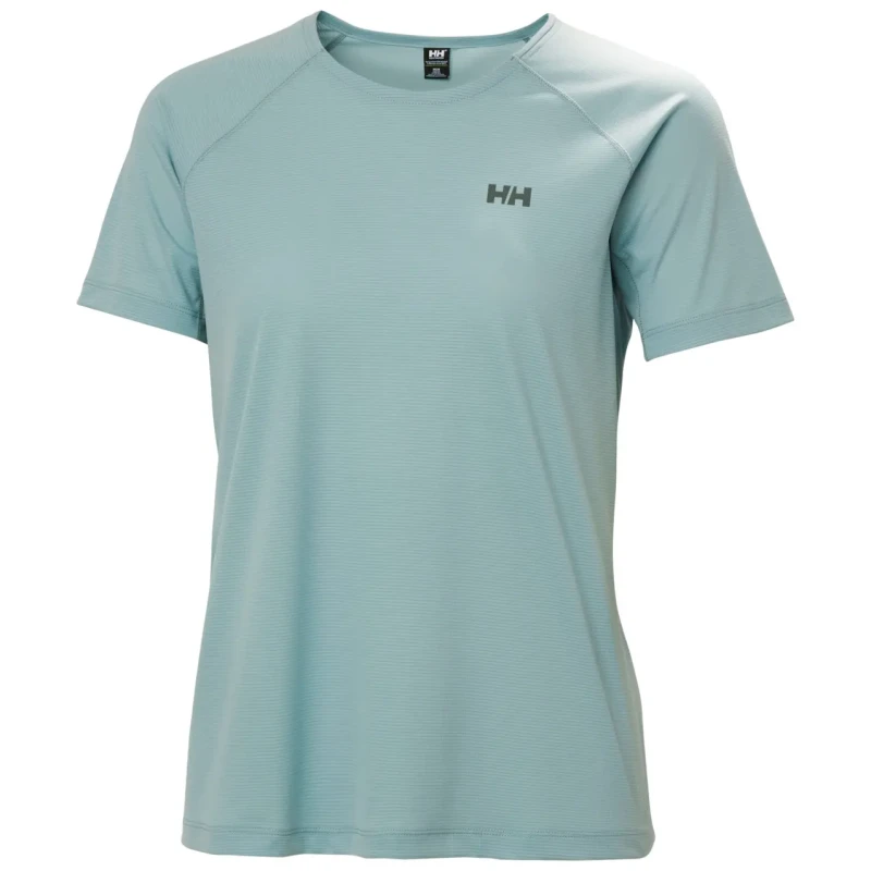 Image of Womens T-Shirt Helly Hansen Trail Ss Bleu Female M