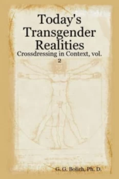 Image of Todays Transgender Realities by Ph D G G Bolich Paperback
