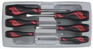 image of Teng Tools MD906N4 6 Piece Screwdriver Set (Flat & Pozi)